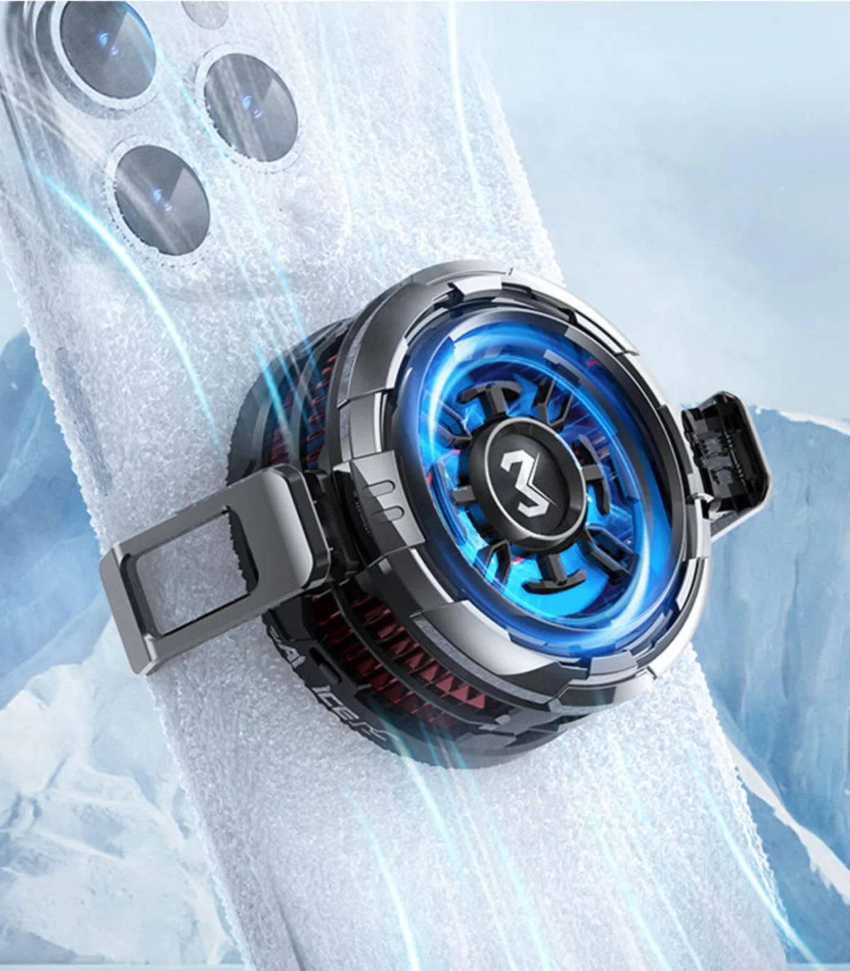 MEMO CX08 Frozen Edition - Next-Level Cooling with Icy Precision - Image 4