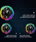 MEMO CX15 Mobile Cooling Fan - Elite Cooling for Hardcore Gamers - Image 3