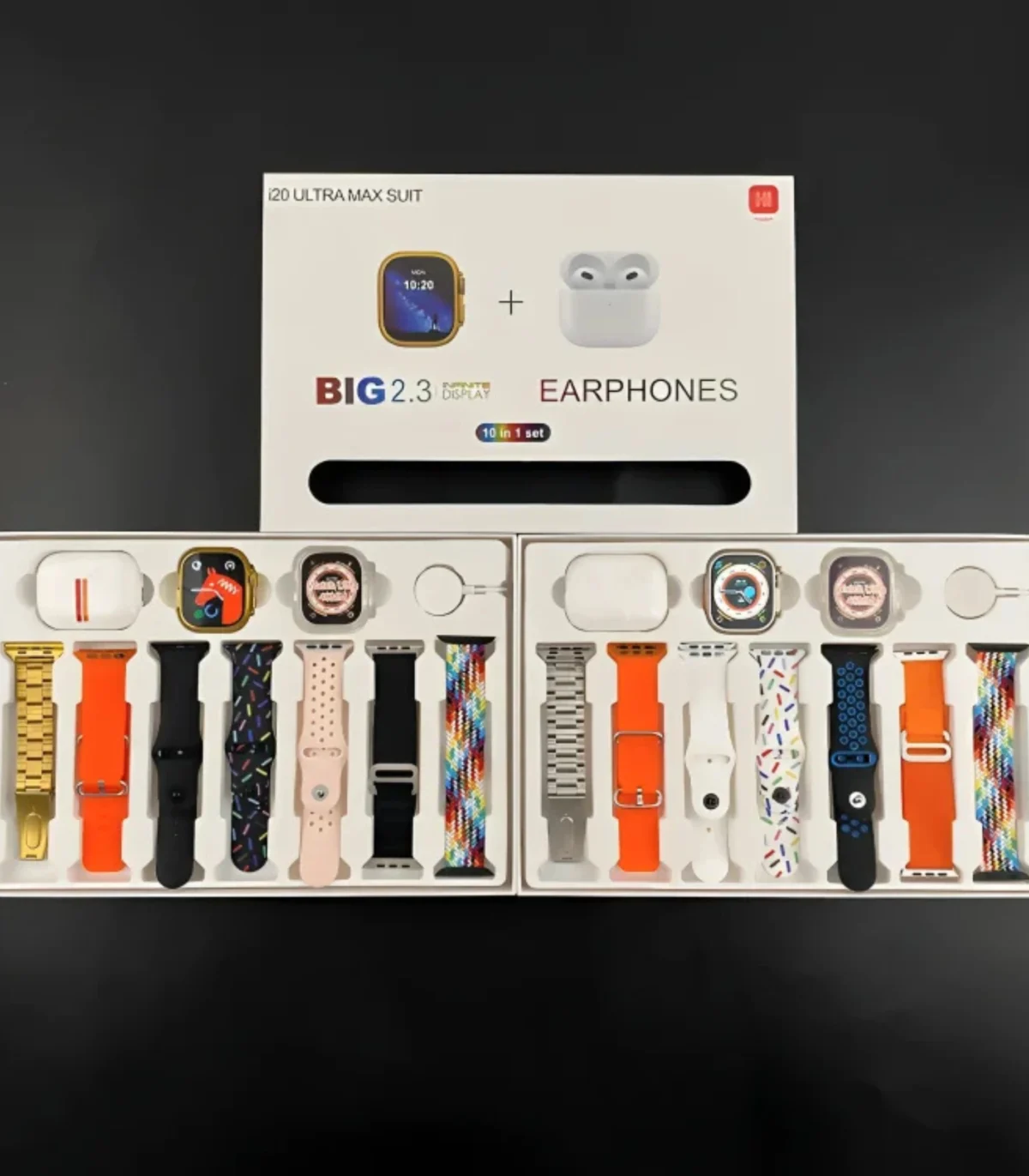 i20 Ultra Max Suite - Smart Watch + Air Buds Combo - Image 5