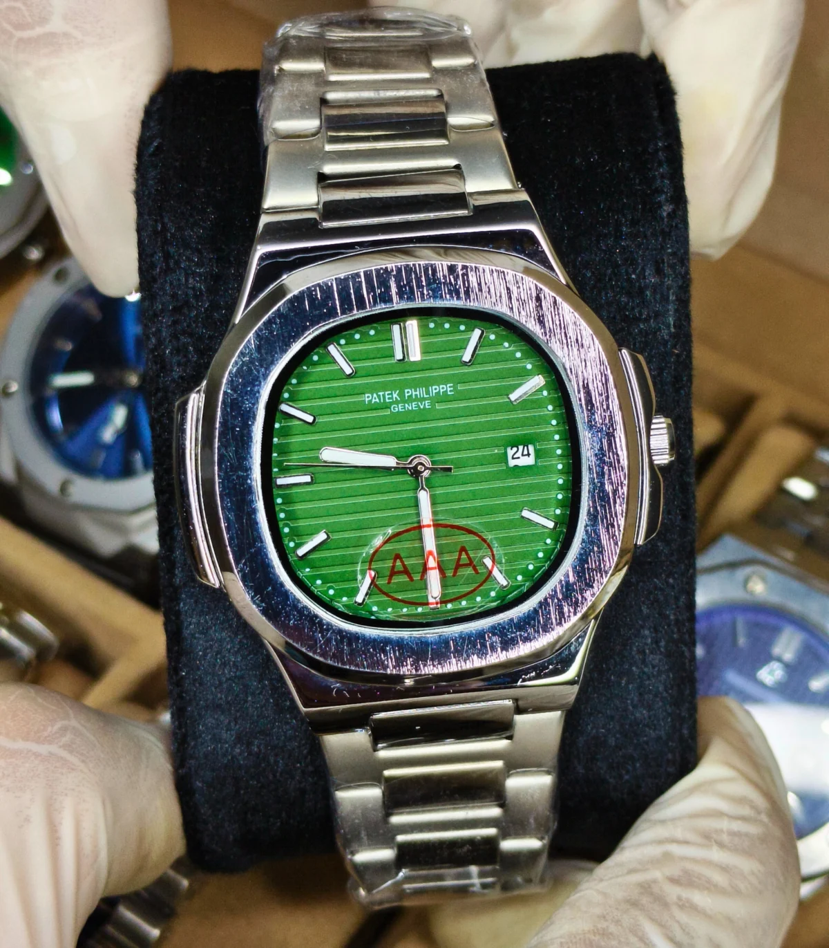 Patek Philippe Nautilus Olive Green - Image 1