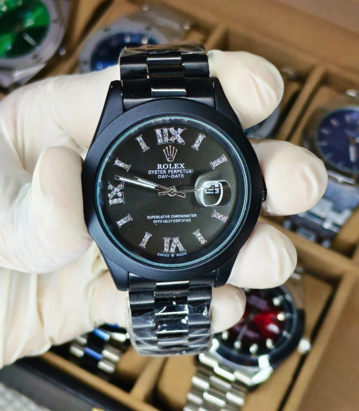 Rolex Oyster Perpetual Black - Image 3