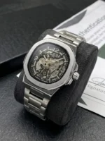 Martyn Men's Automatic Skeleton Watch - Stainless Steel Premium Timepiece - Image 2