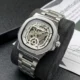 Martyn Men's Automatic Skeleton Watch - Stainless Steel Premium Timepiece