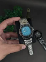 Patek Philippe Inspired Luxury Stainless Steel Wristwatch - Image 3
