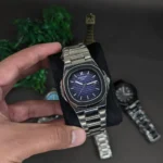 Patek Philippe Inspired Luxury Stainless Steel Wristwatch