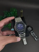 Patek Philippe Inspired Luxury Stainless Steel Wristwatch